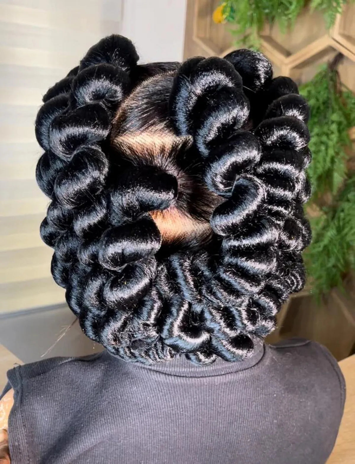 HD Full Lace Braided Wig | Kanekalon Braids | Medium Brown Lace | Daily Wear