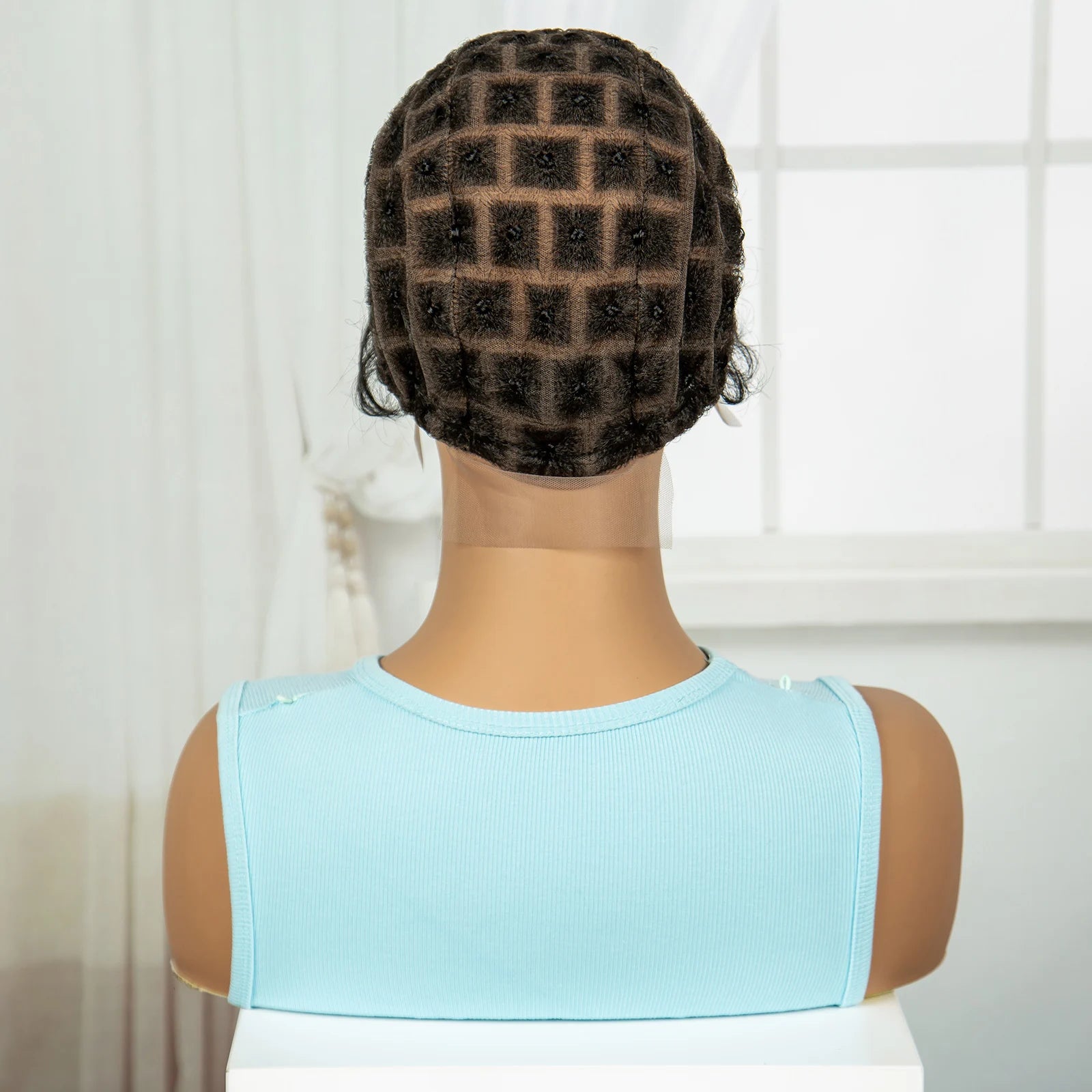 Full Lace Braided Wig Cap | Knotless Box Braid Base | Sew-In & Crochet Ready Luxegan