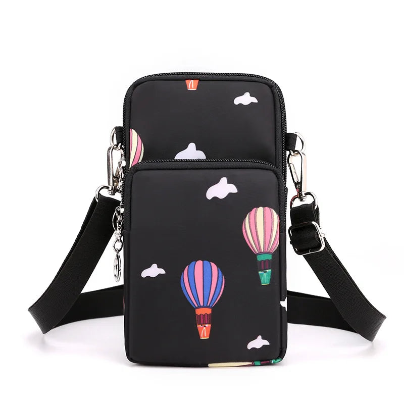 New Women's Mobile Phone Bag | Nylon Cell Phone Bag, Small Crossbody Bag & Travel Purse Luxegan