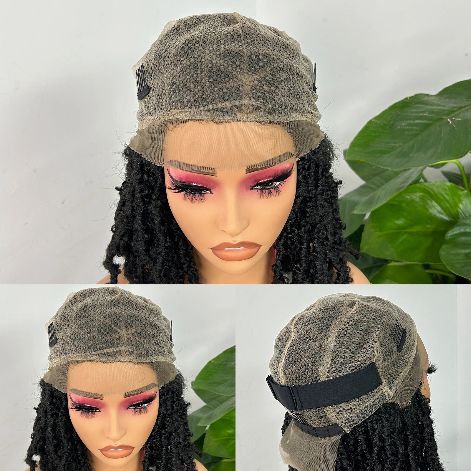 14" Butterfly Locs Braided Wig | Full Lace | Knotless Dreadlock Style Luxegan