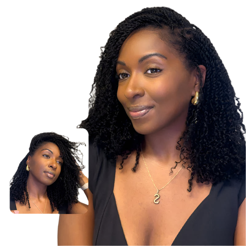 QVR Afro Kinky Bulk Human Hair | 10"-22" | 50g/pc | Brazilian Remy Hair | Dreadlocks & Braids