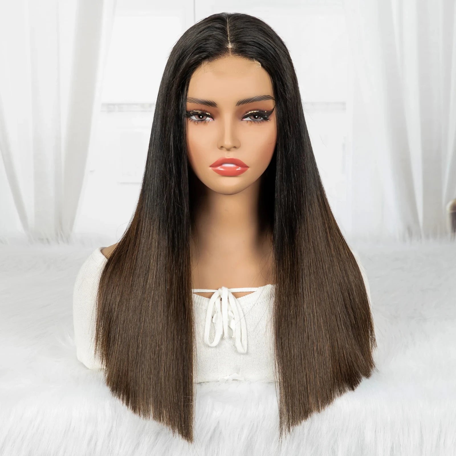 16A Super Double Drawn Bone Straight Bob Wig | 2x6 Real HD Lace Closure Vietnamese Virgin Human Hair Luxegan