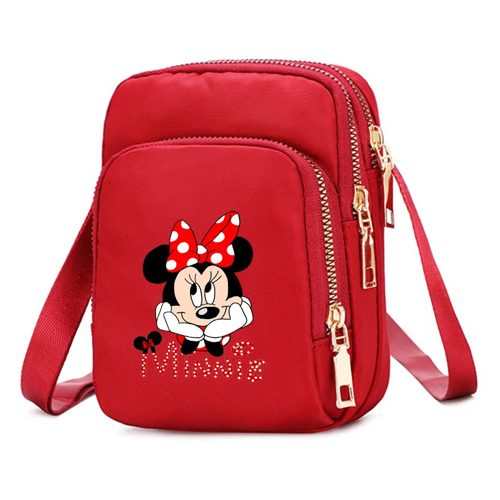 Disney Mickey & Minnie Mouse Shoulder Bag | Girls' Crossbody & Handbag Luxegan
