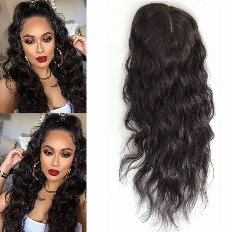Loose Wave Silk Top Full Lace Human Hair Wig | Pre-Plucked Brazilian Remy Hair Luxegan