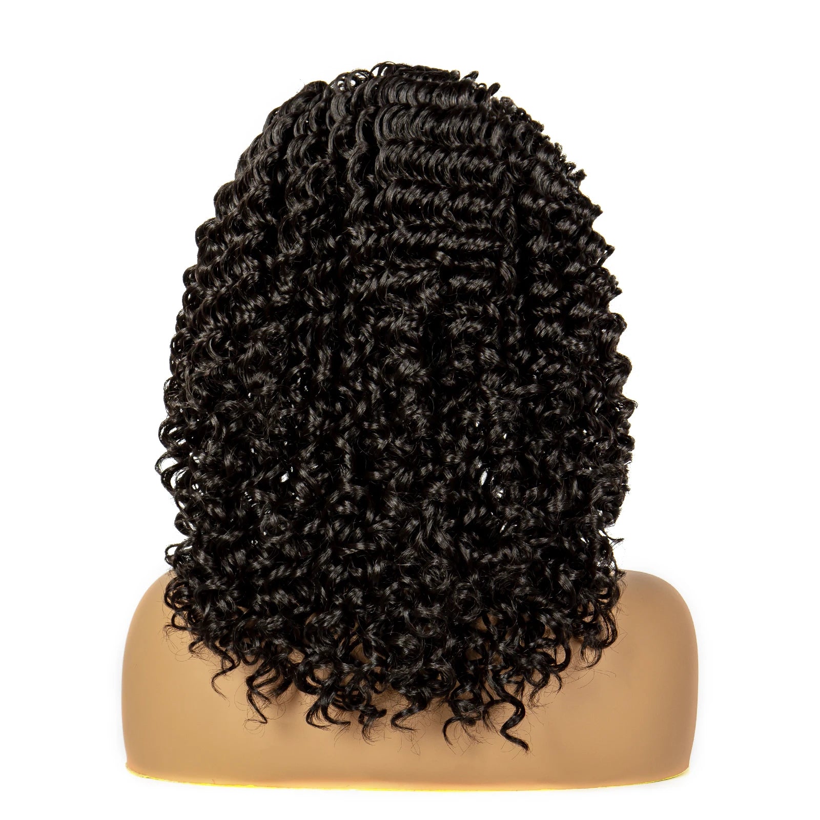 16" Curly Synthetic Lace Front Braided Wig | 13x4 Transparent Short Braids with Baby Hair Luxegan