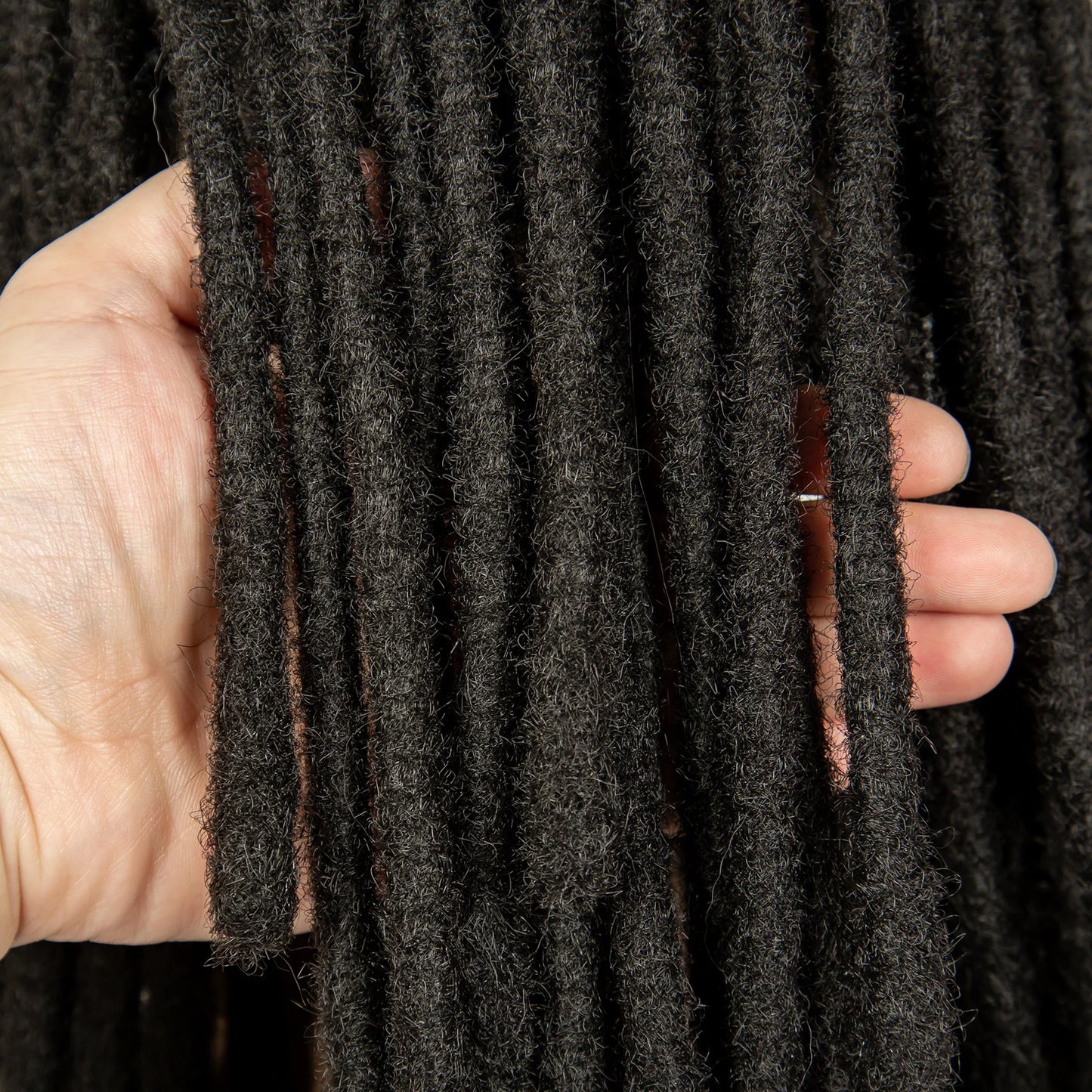 Short Locs Cornrow Braids Wig | Full Lace | Baby Hair | African Inspired Luxegan