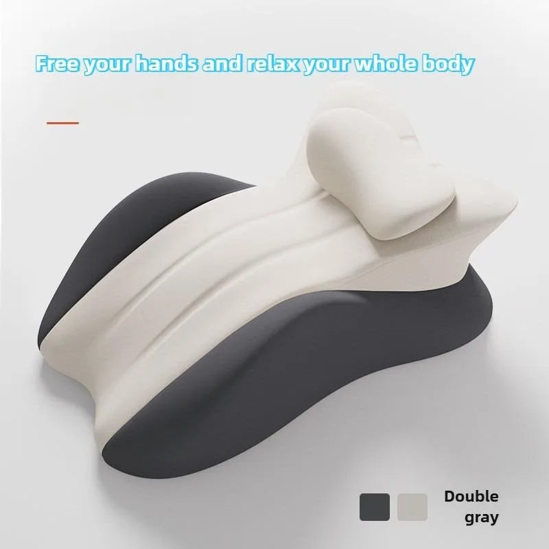 Multifunctional Prone Sleeping Pillow | Sophisticated "Ergonomic Lie-Down" Silhouette | Elegant Machine Washable & Hypoallergenic Bed Cushion | "Dignified" High-Performance Memory Foam Essential for Radiant Versatile Styling Luxegan