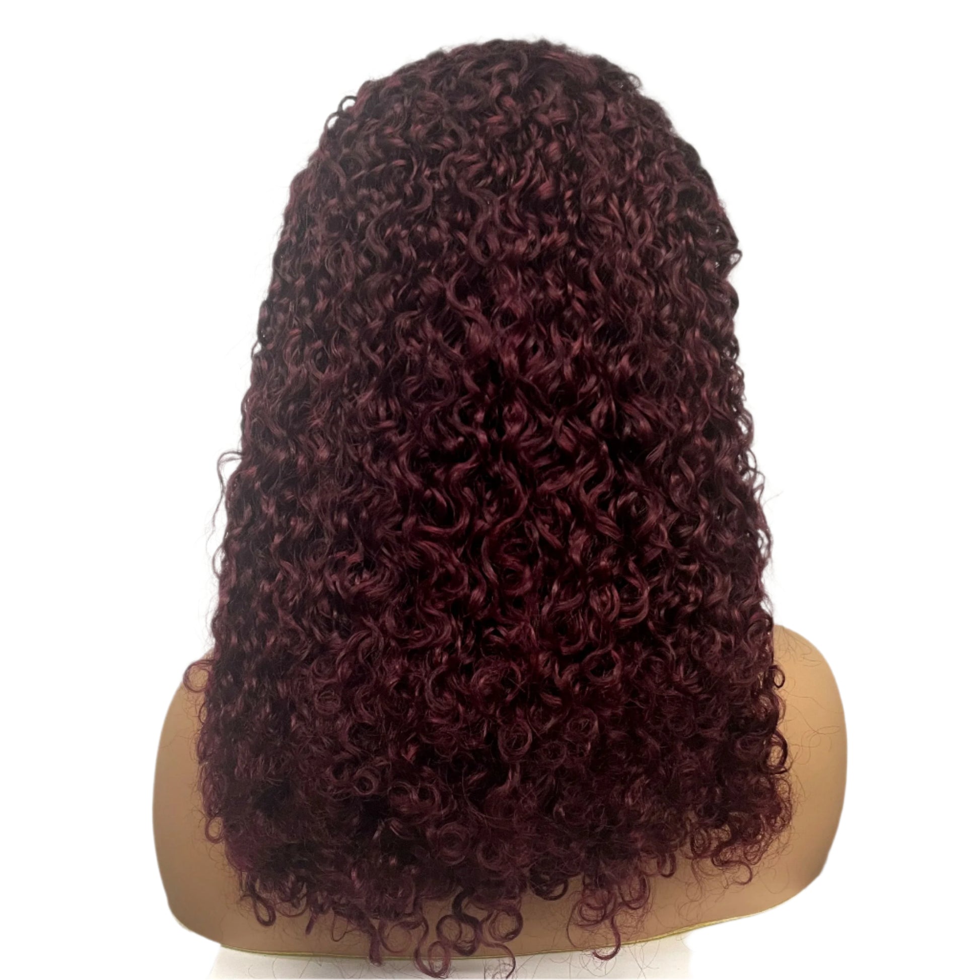 350% Density Pixie Curly HD Lace Frontal Wig | Bouncy Burmese Human Hair Luxegan