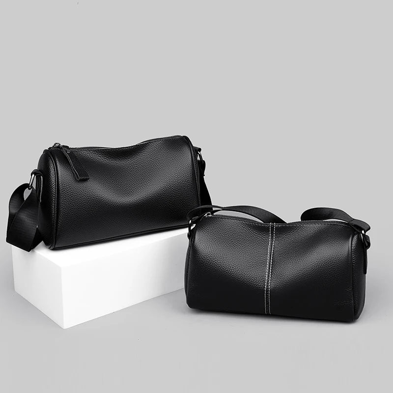 100% Genuine Leather Casual Men's Messenger Bags | Luxury Brand Male Crossbody & Shoulder Bags (Fashion) Luxegan