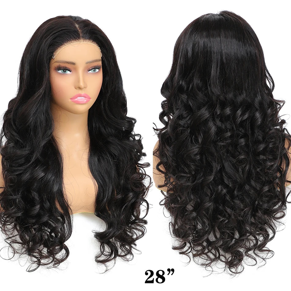 Vietnamese | 100% Human Hair | Bouncy Body Wave | HD Transparent Lace | Glueless | Wear And Go | Pre Plucked | Lace Closure Wigs