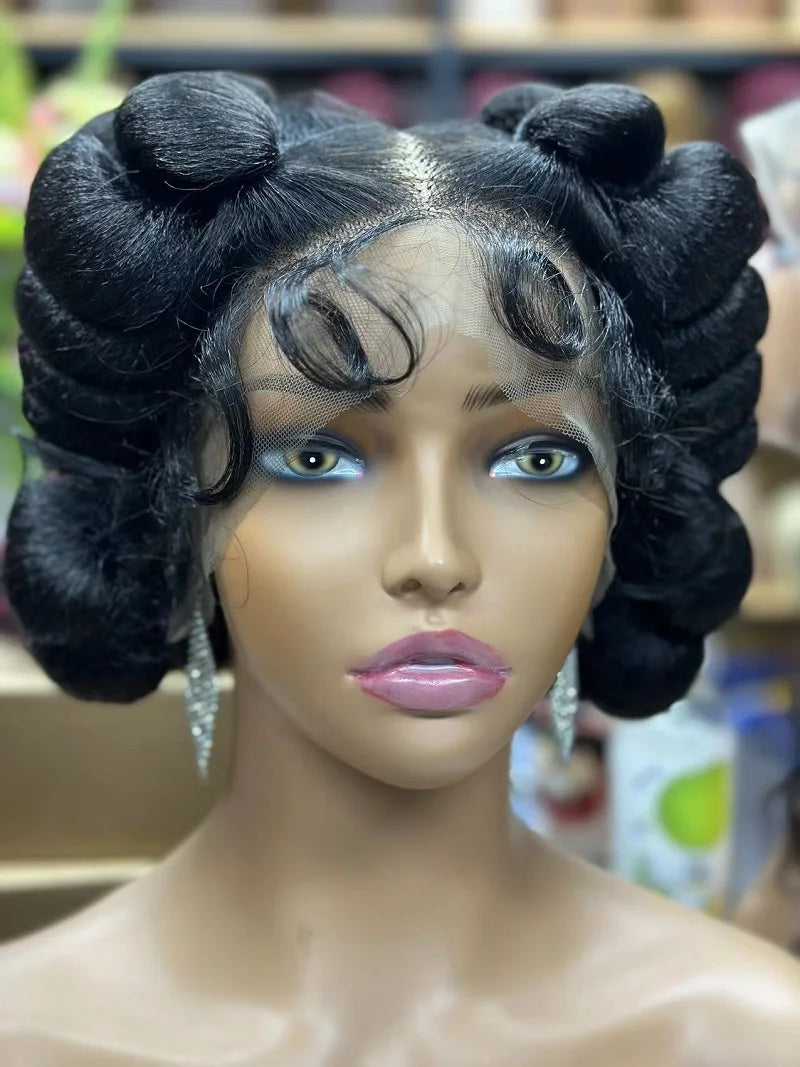 HD Full Lace Knotless Box Braids Wig | Handmade African Braiding Hair Luxegan