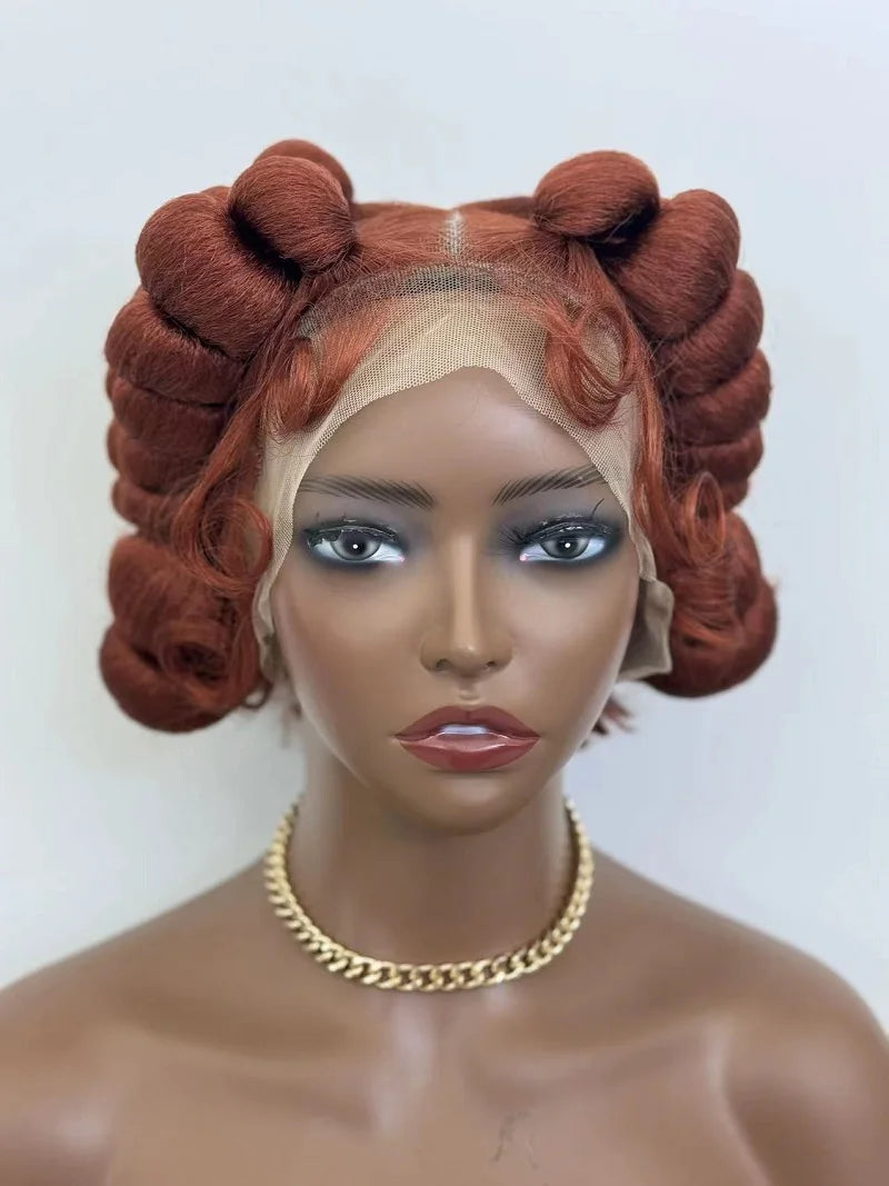 HD Full Lace Knotless Box Braids Wig | Handmade African Braiding Hair Luxegan