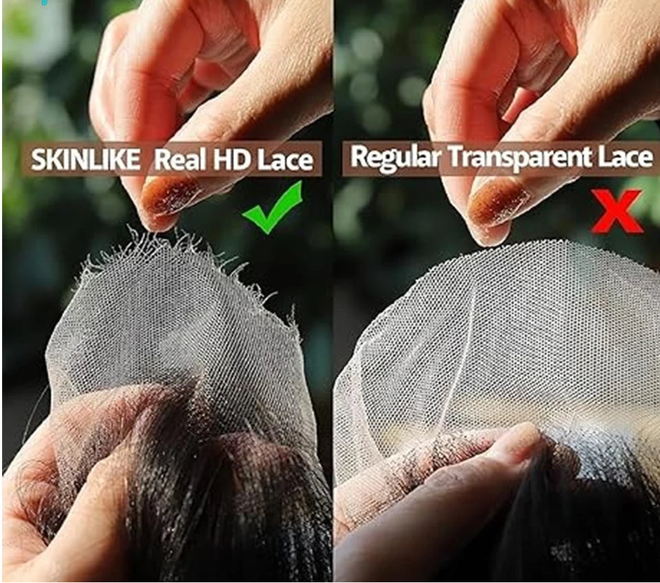 Straight HD Lace Closure | 4x6 / 2x6 Deep Parting Brazilian Remy Human Hair Luxegan