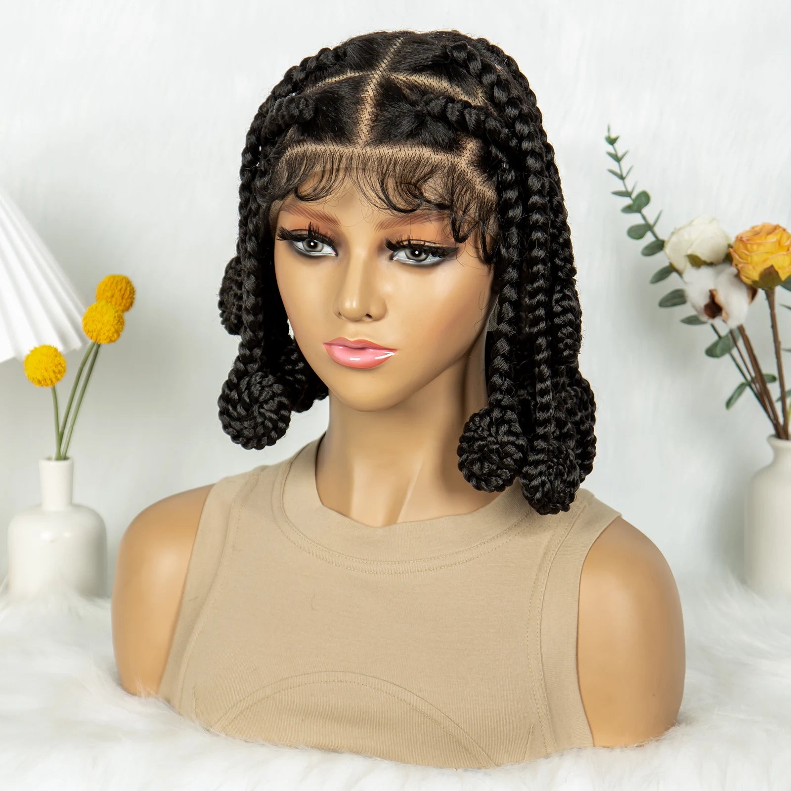 Kima Koroba Jumbo Knotless Braids Wig | Full Lace | For African Women Luxegan