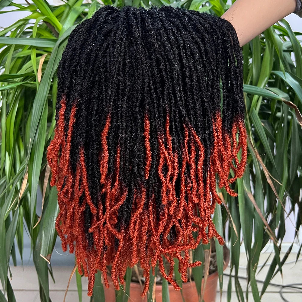 10 Inch | Short | Dreadlock Wigs For Women Synthetic | Fiber | Afro | Curly Twist Wigs