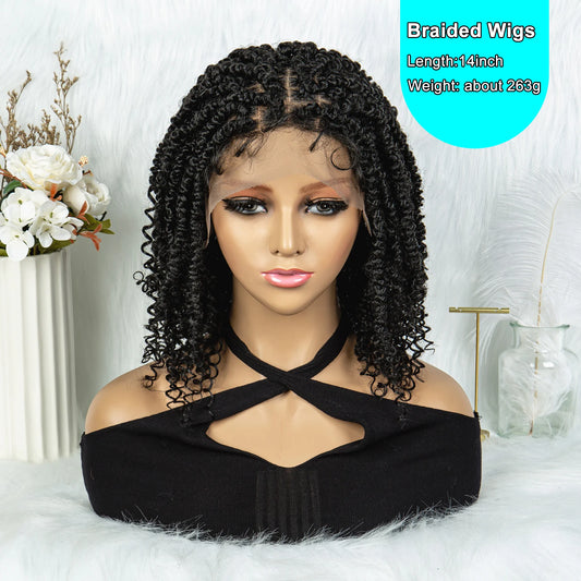 14 Inch Butterfly Locs Dreadlock Wig | Knotless | Lace Front