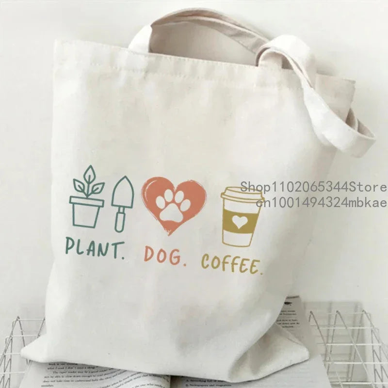 Vintage Radish Canvas Tote Bag | Women Gardening Lover Beach Shoulder Bag | Funny Phytology Travel Shopping Bags Plant Style Handbag Luxegan