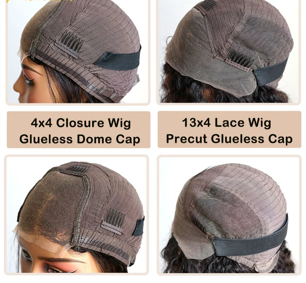 250% Density Ombre Blonde 1B/4 Brazilian Loose Wave 13x4 HD Transparent Lace Frontal Wig - Glueless