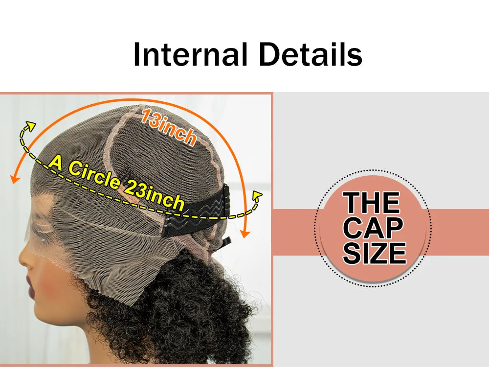 Short Afro Kinky Curly Cornrow Braids Wig | HD Full Lace | Baby Hair Luxegan