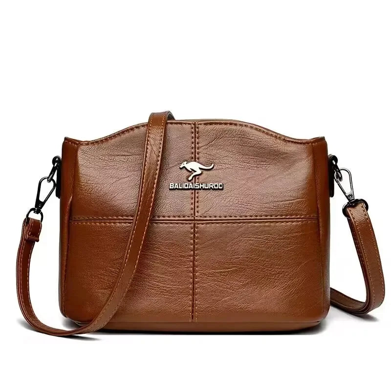 High Quality Square Women Shoulder Bag | Small Simple Crossbody Bag | Designer Luxury Handbag & Travel Bag Luxegan