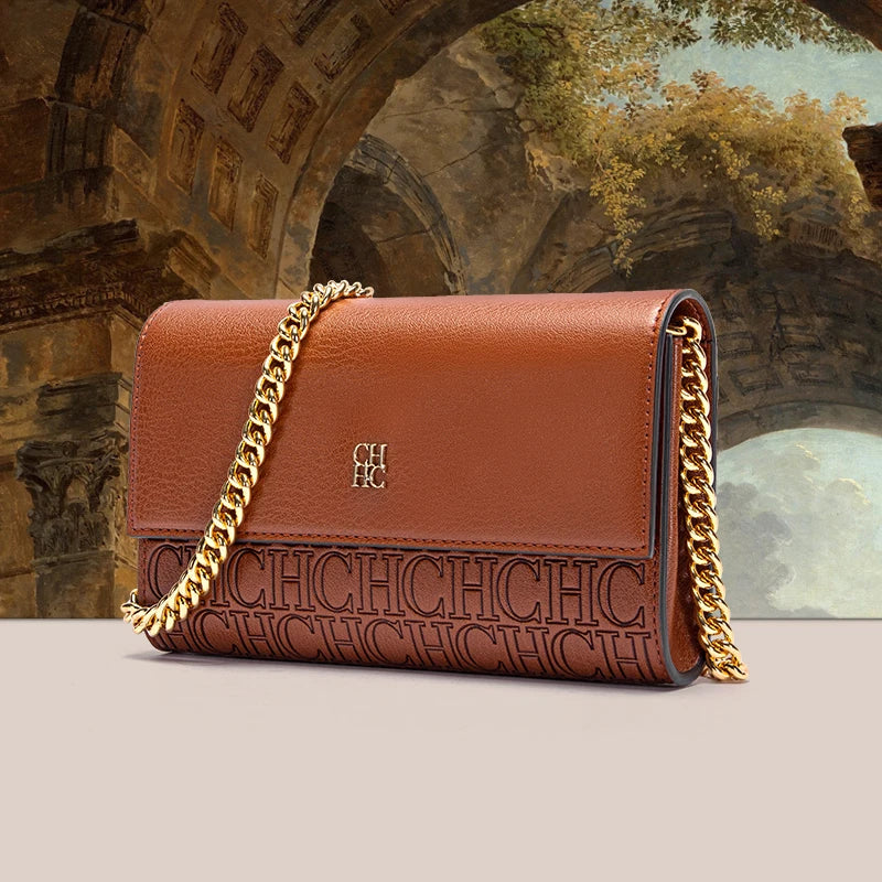 Fashionable Square Messenger Shoulder Bag | Exquisite Craftsmanship Crossbody Purse | Versatile Classic Style PU Leather Handbag | Four Seasons Women's Daily Fashion Bag Luxegan