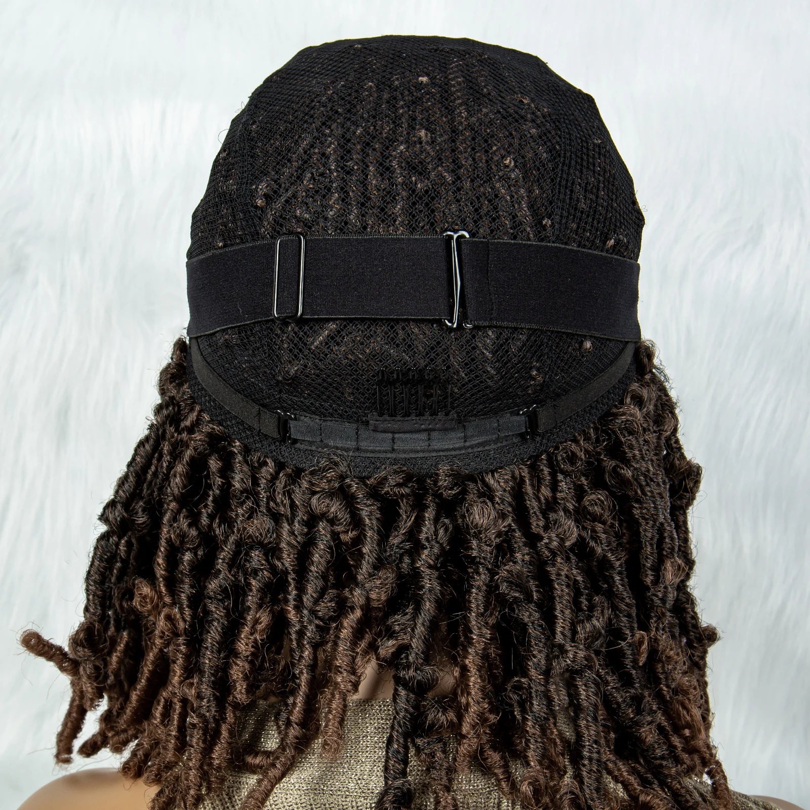 Lightweight Curly End Box Braids Wig | Lace Front Luxegan