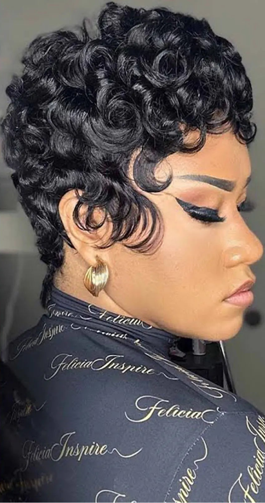 99J Burgundy & Natural Black Pixie Cut Wig | 150% Density Glueless Remy Human Hair Bob Luxegan