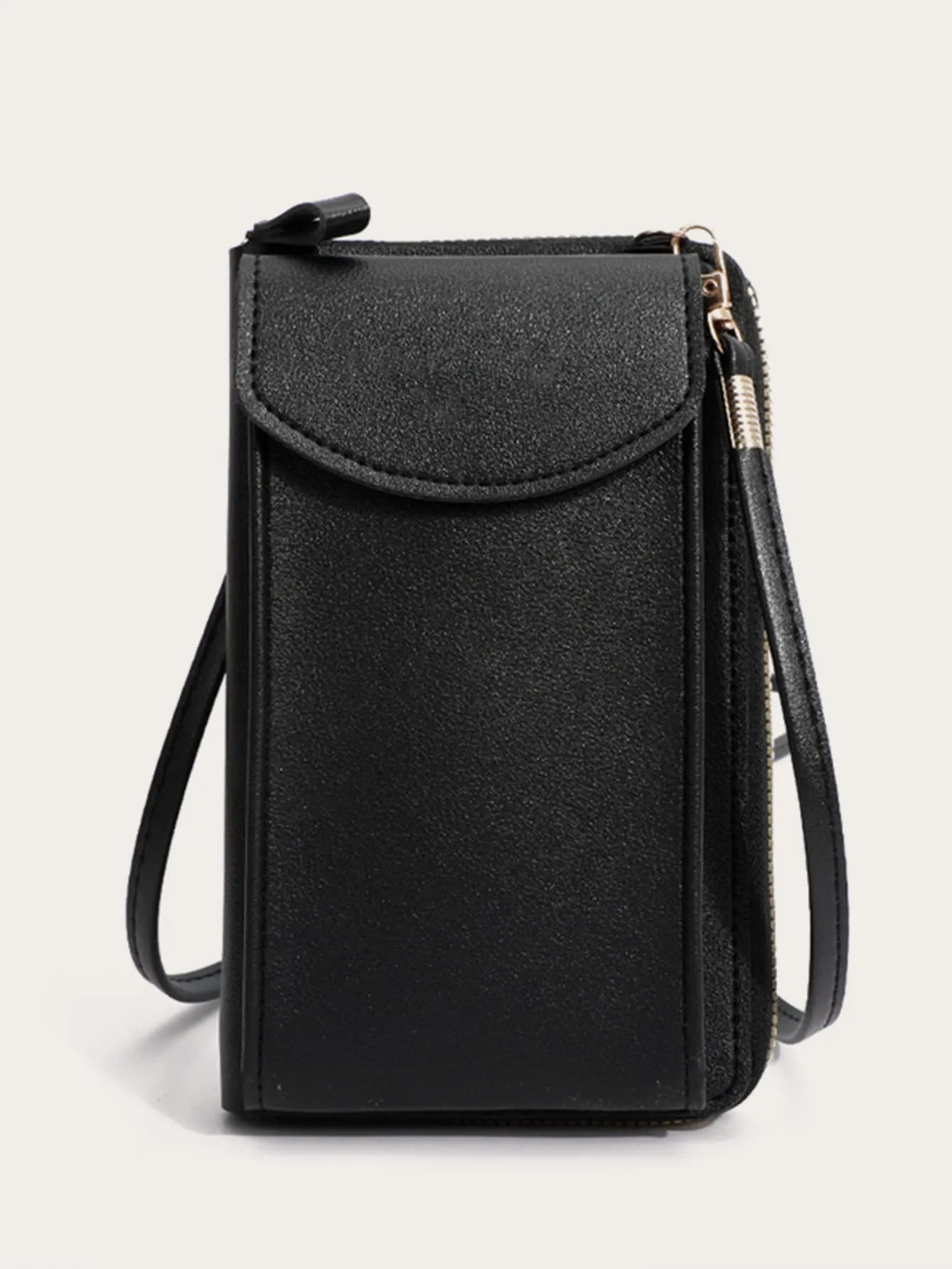 Multifunctional PU Leather Cellphone Crossbody Bag Luxegan