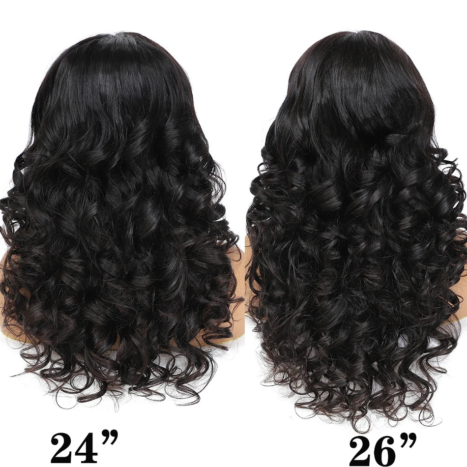 Vietnamese | 100% Human Hair | Bouncy Body Wave | HD Transparent Lace | Glueless | Wear And Go | Pre Plucked | Lace Closure Wigs