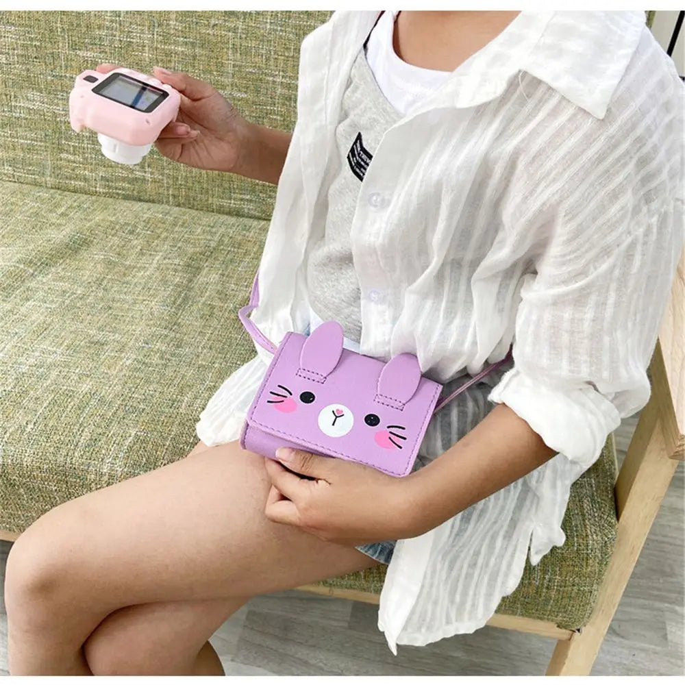 Children's Accessories Small Shoulder Bag | Cute Rabbit Baby Girls Small Crossbody Bags & Cartoon Kids Boys Mini Coin Purse Handbags Luxegan