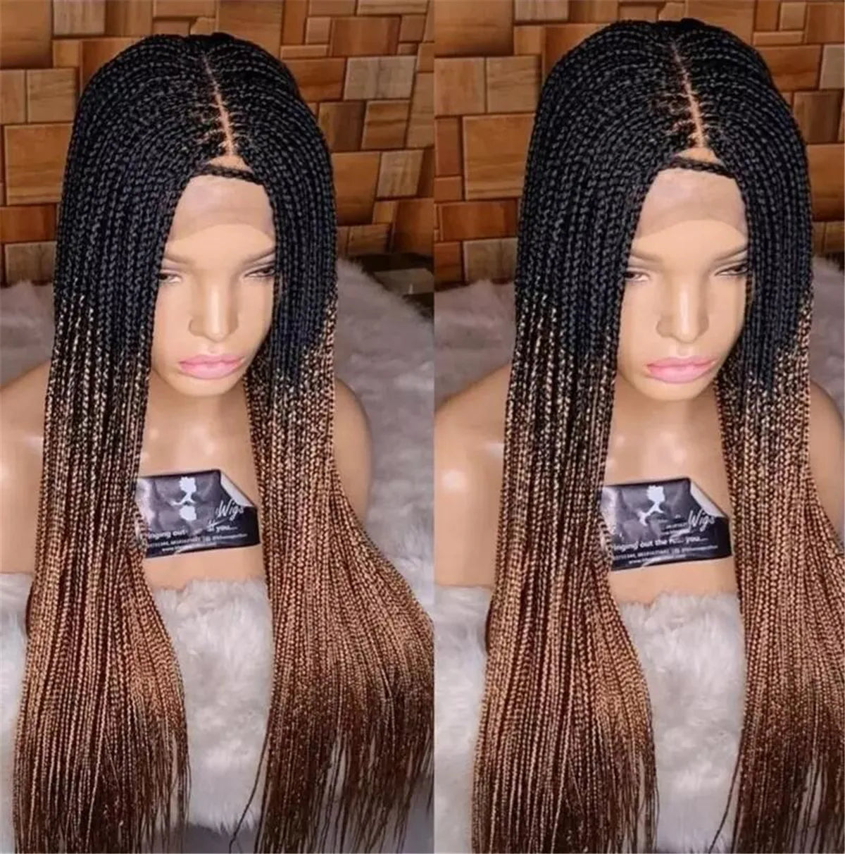 Full Lace Braided Wig | Synthetic Braids | Daily Use | Natural Look