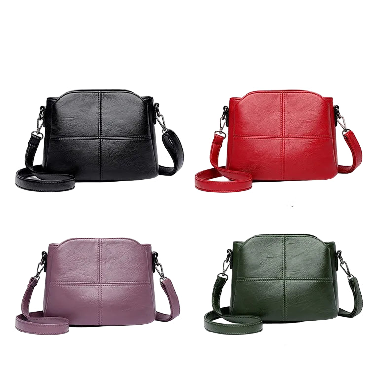 Soft PU Retro Bucket Crossbody | Small Fashion Handbag Luxegan