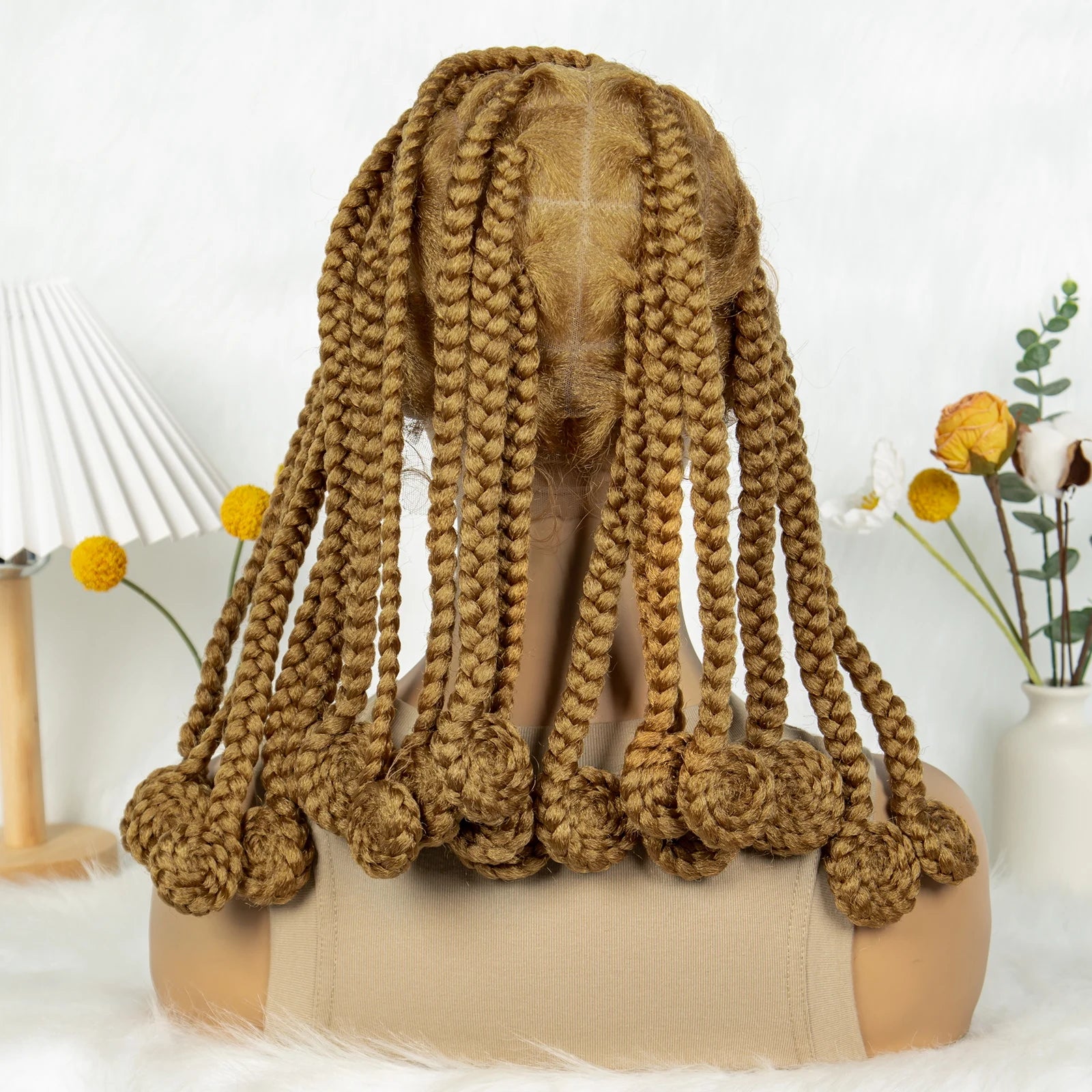 KIMA Chunky Knotless Bantu Box Braids Wig | Full Lace Luxegan