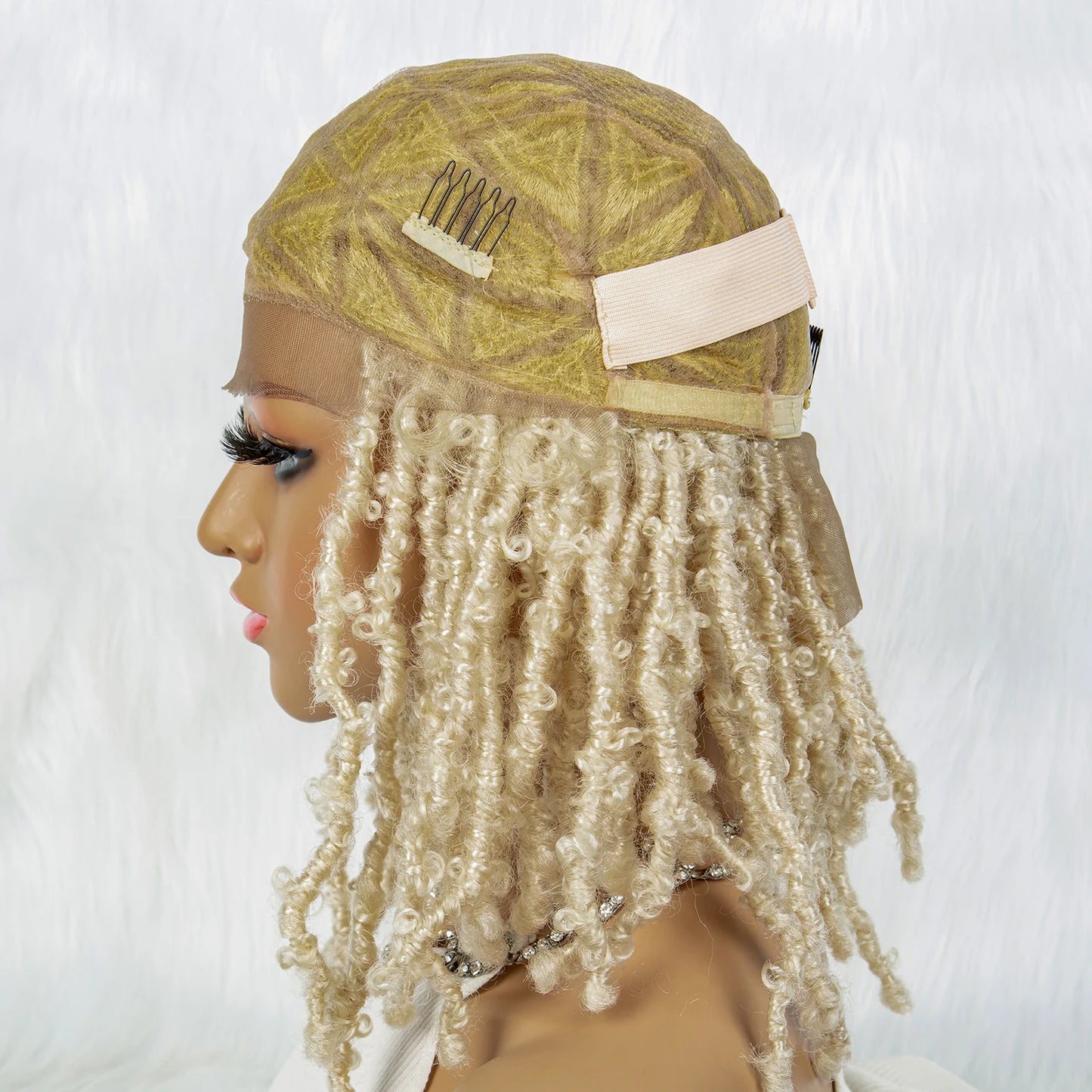 KIMA Box Braids Wig | Lace Front | Baby Hair | Synthetic Braided Wig Luxegan