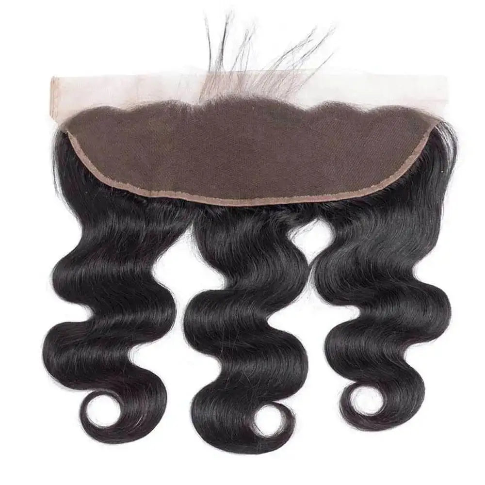 Transparent 13x4 Lace Frontal Wig | Deep Part Straight Human Hair | Pre-Plucked & Bleached Knots Luxegan