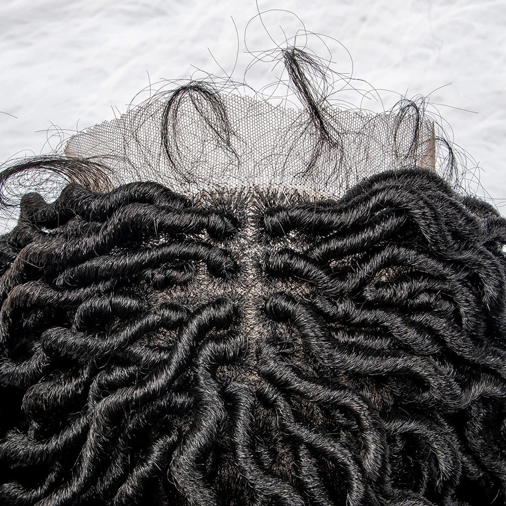 34" Dreadlocks Braided Wig | Full Lace Front with Baby Hair Luxegan