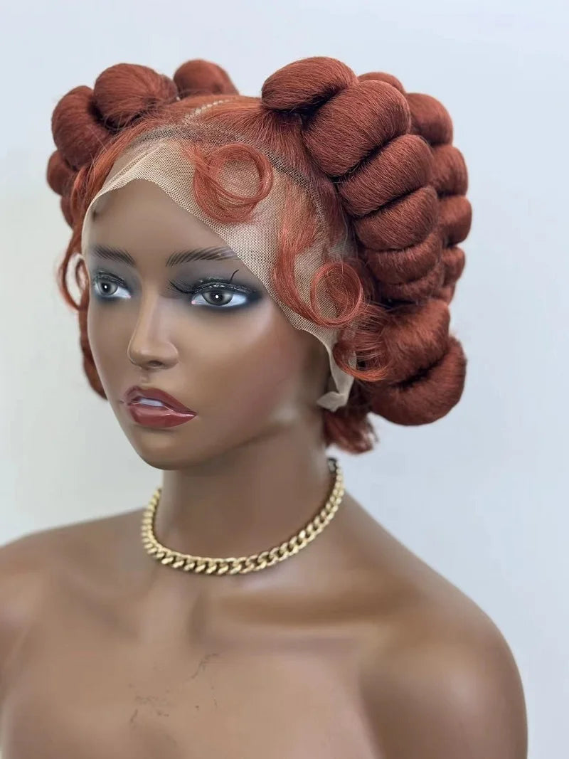 HD Full Lace Knotless Box Braids Wig | Handmade African Braiding Hair Luxegan