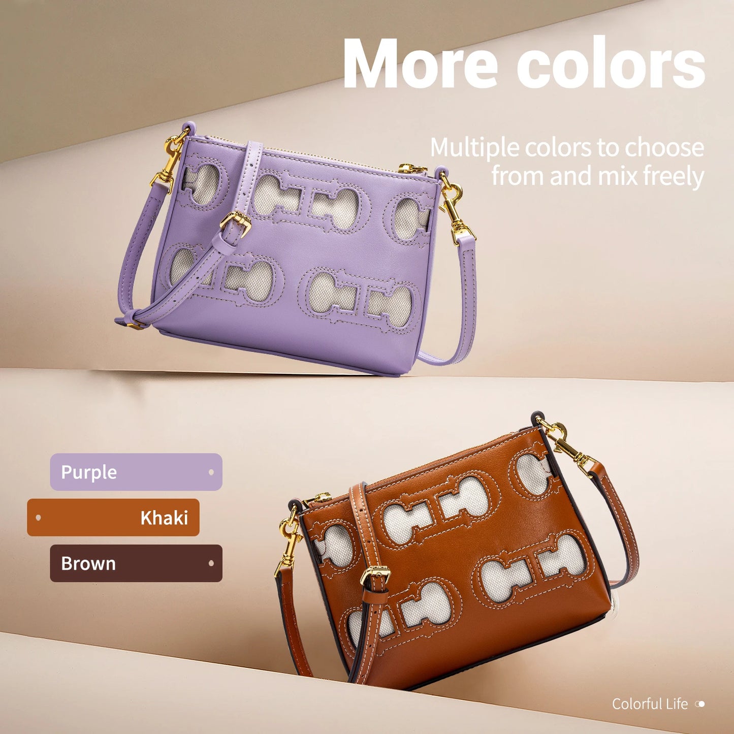 Classic Fashion Women's Large Capacity Shoulder Bag | New Party Hollow Design Women's Bucket Bag (Versatile Hobo) Luxegan
