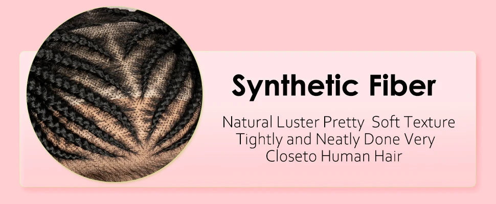 6" Short Afro Curly Wig | Twin Buns | 360 Lace | Cornrows | For Black Women - Luxegan