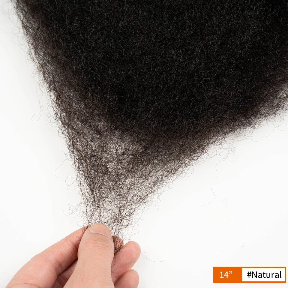 Choice Afro Kinky Bulk Human Hair | 100% Virgin Brazilian for Braids & Twists Luxegan