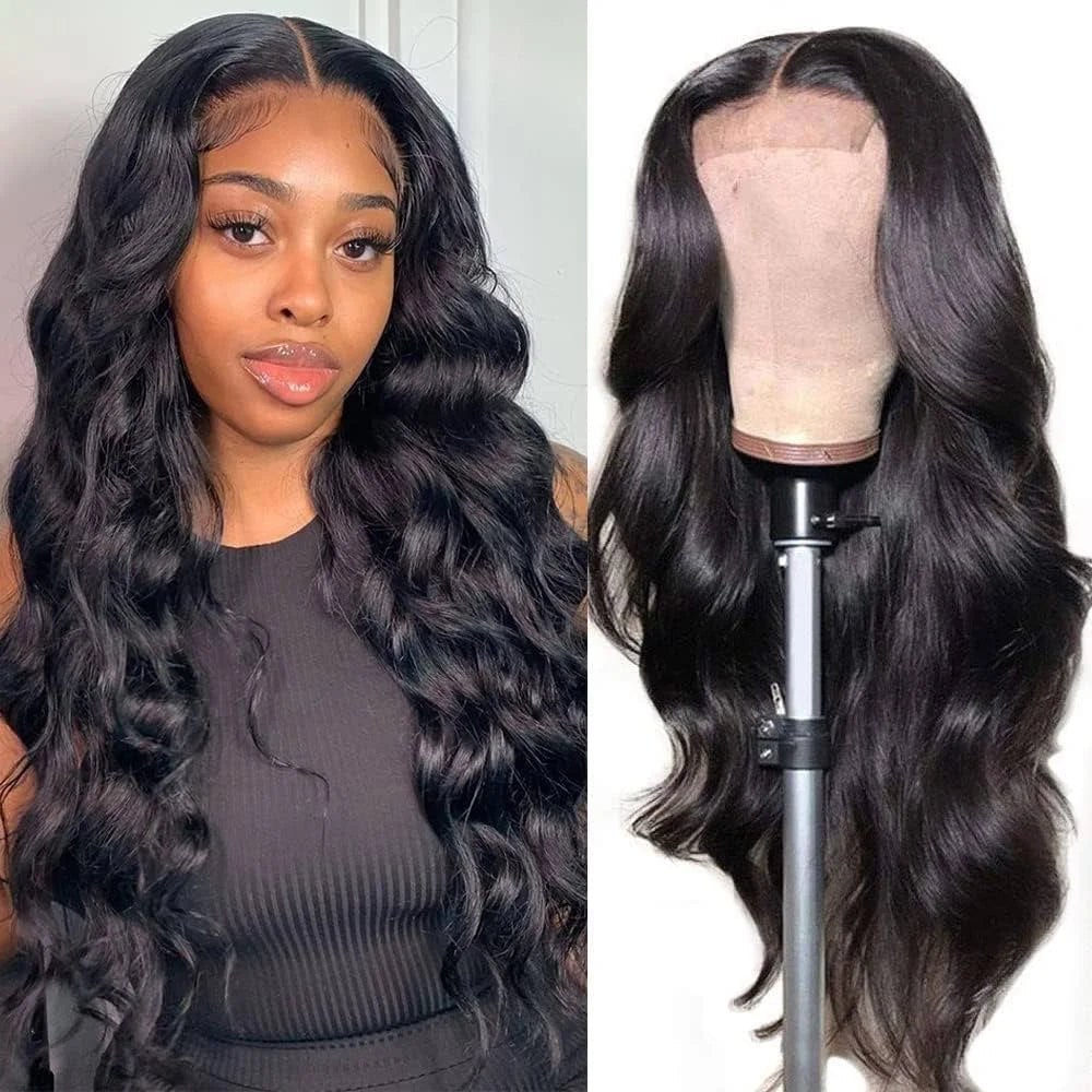 12A Brazilian Hair 36/40 Inch Body Wave 13x4 HD Lace Frontal Wig | Glueless | 100% Raw Human Hair | Ready to Wear Luxegan
