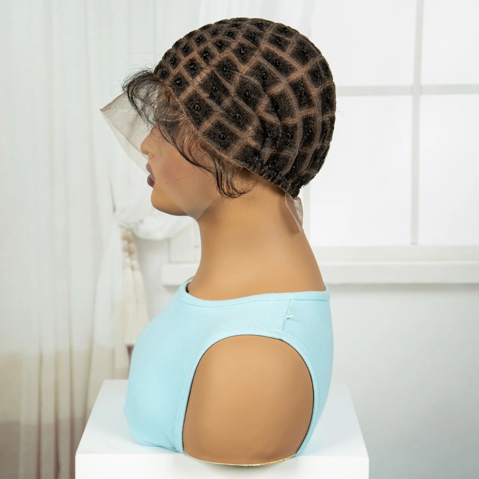 Full Lace Braided Wig Cap | Knotless Box Braid Base | Sew-In & Crochet Ready Luxegan