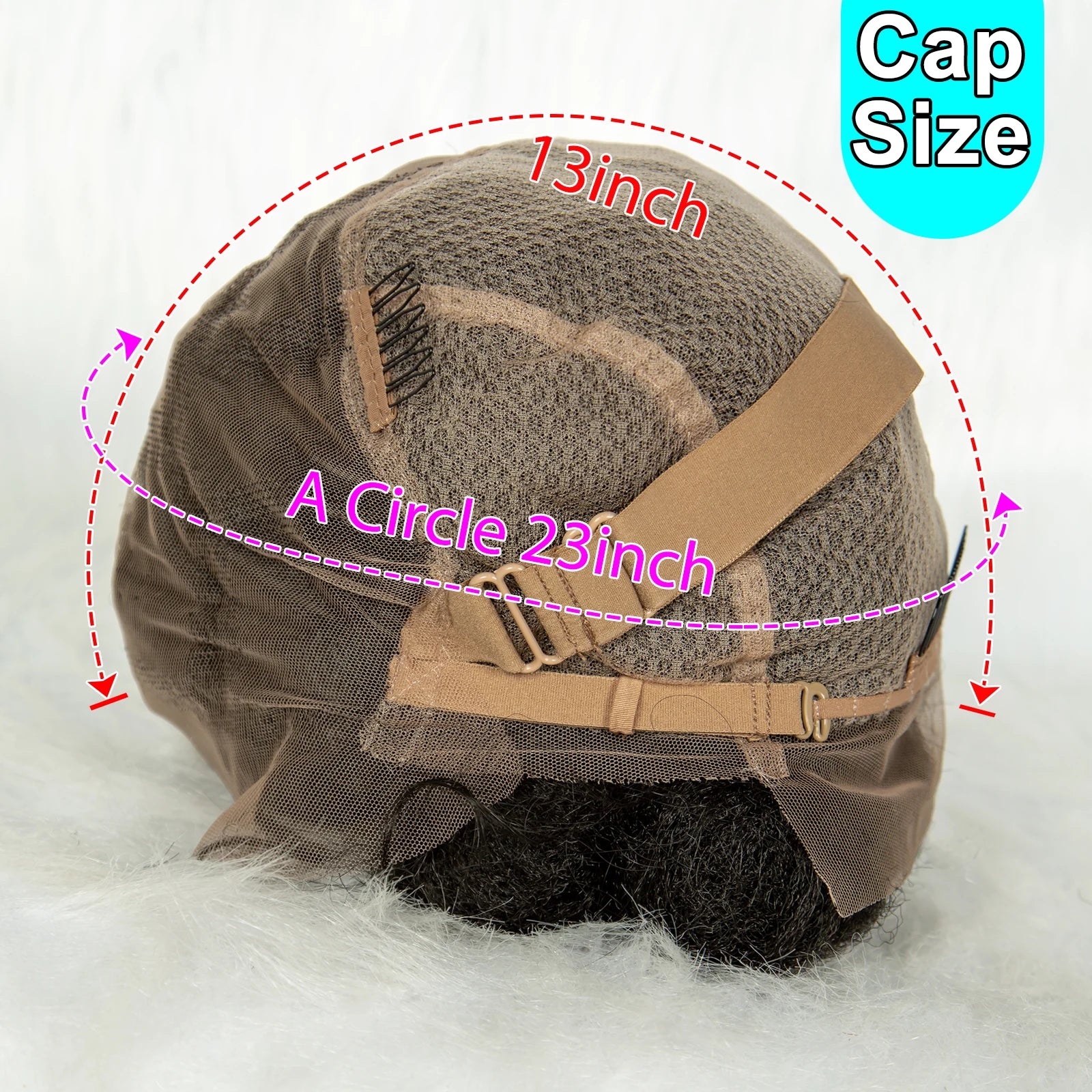 KIMA Bantu Knotless Braids Bun Wig | Full Lace with Baby Hair Luxegan