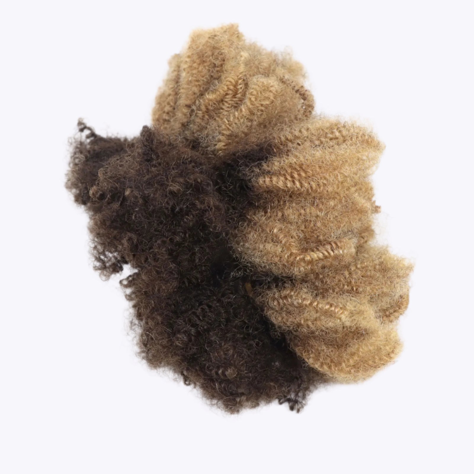 50g Afro Kinky Curly Bulk Human Hair | Braiding & Crochet Hair Extensions Luxegan