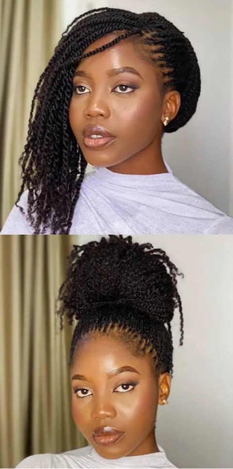 Choice Afro Kinky Bulk Human Hair | 100% Virgin Brazilian for Braids & Twists Luxegan
