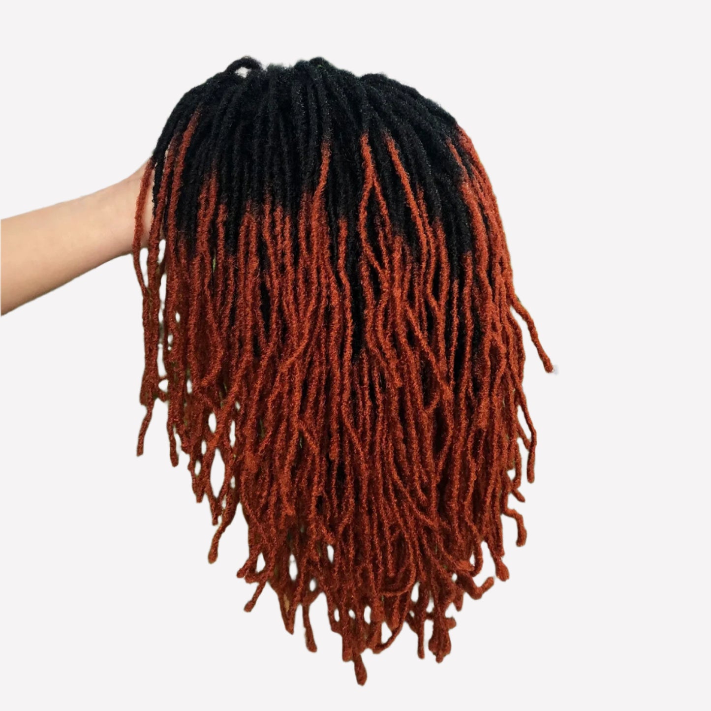 10" Short Dreadlock Wig | Afro Curly Twist | Faux Locs Braids | Heat Resistant | Black Women
