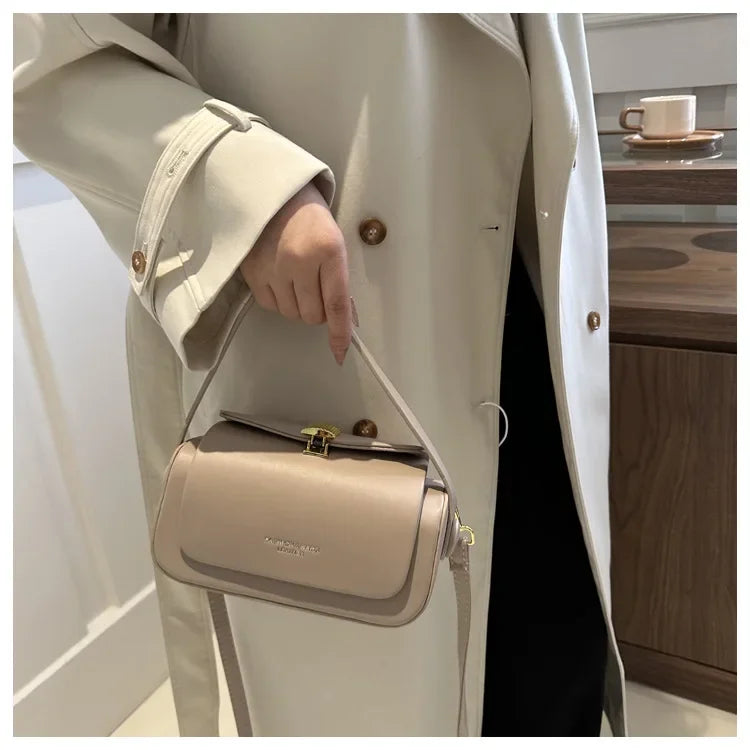 Retro Bucket & Box Bag | Urban Simplicity Crossbody Purse Luxegan