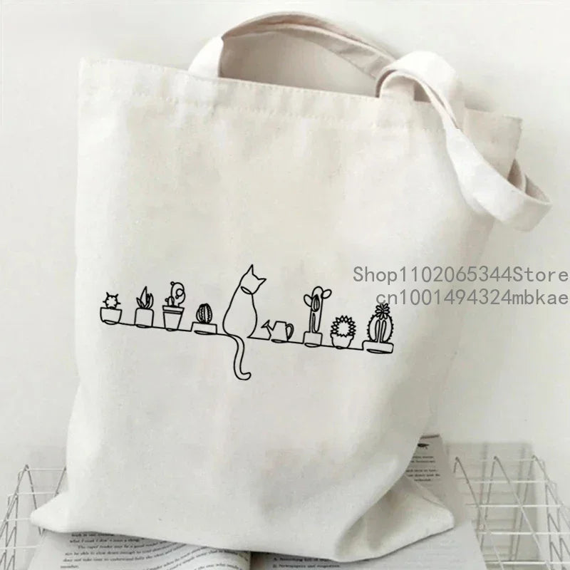 Vintage Radish Canvas Tote Bag | Women Gardening Lover Beach Shoulder Bag | Funny Phytology Travel Shopping Bags Plant Style Handbag Luxegan
