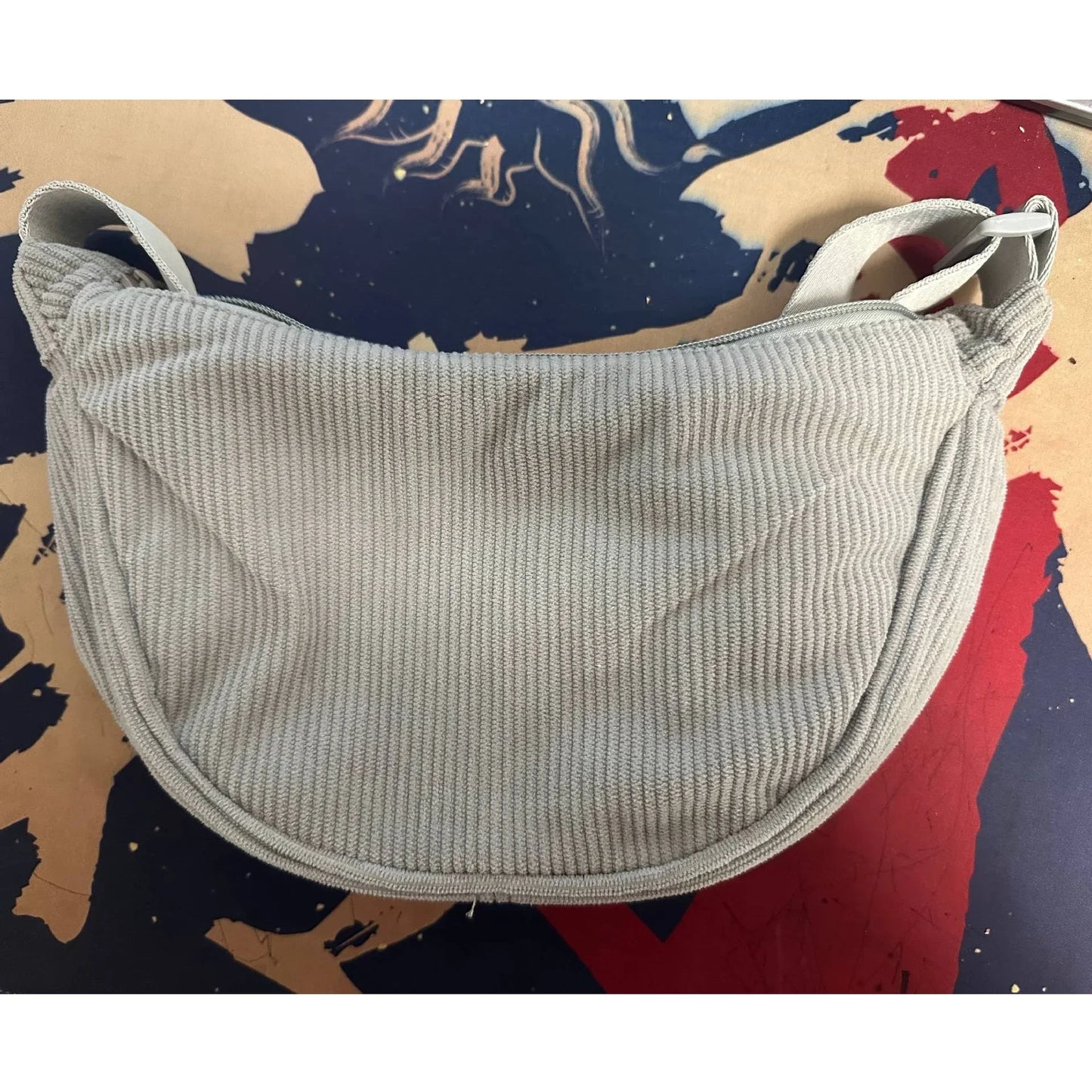 Solid Color Corduroy Women's Hobos Shoulder Bag | Retro Casual Female Crossbody Bags | Ladies Daily Travel Handbags Messenger Bag Luxegan