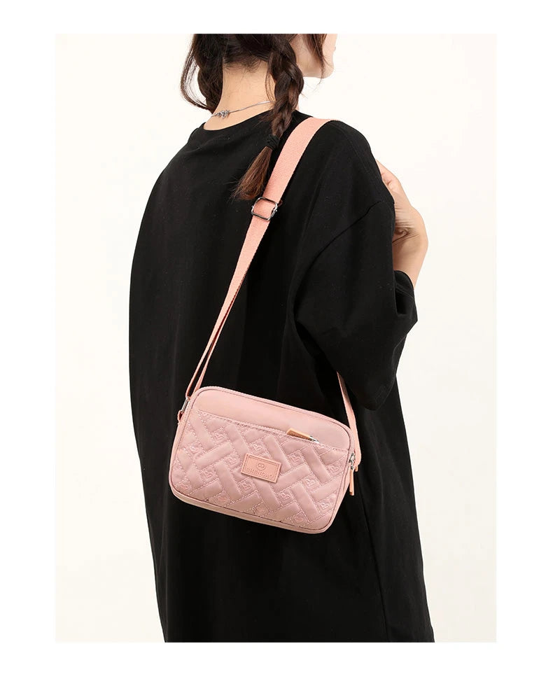Waterproof Nylon Crossbody Bag | Casual Shoulder & Messenger Handbag Luxegan